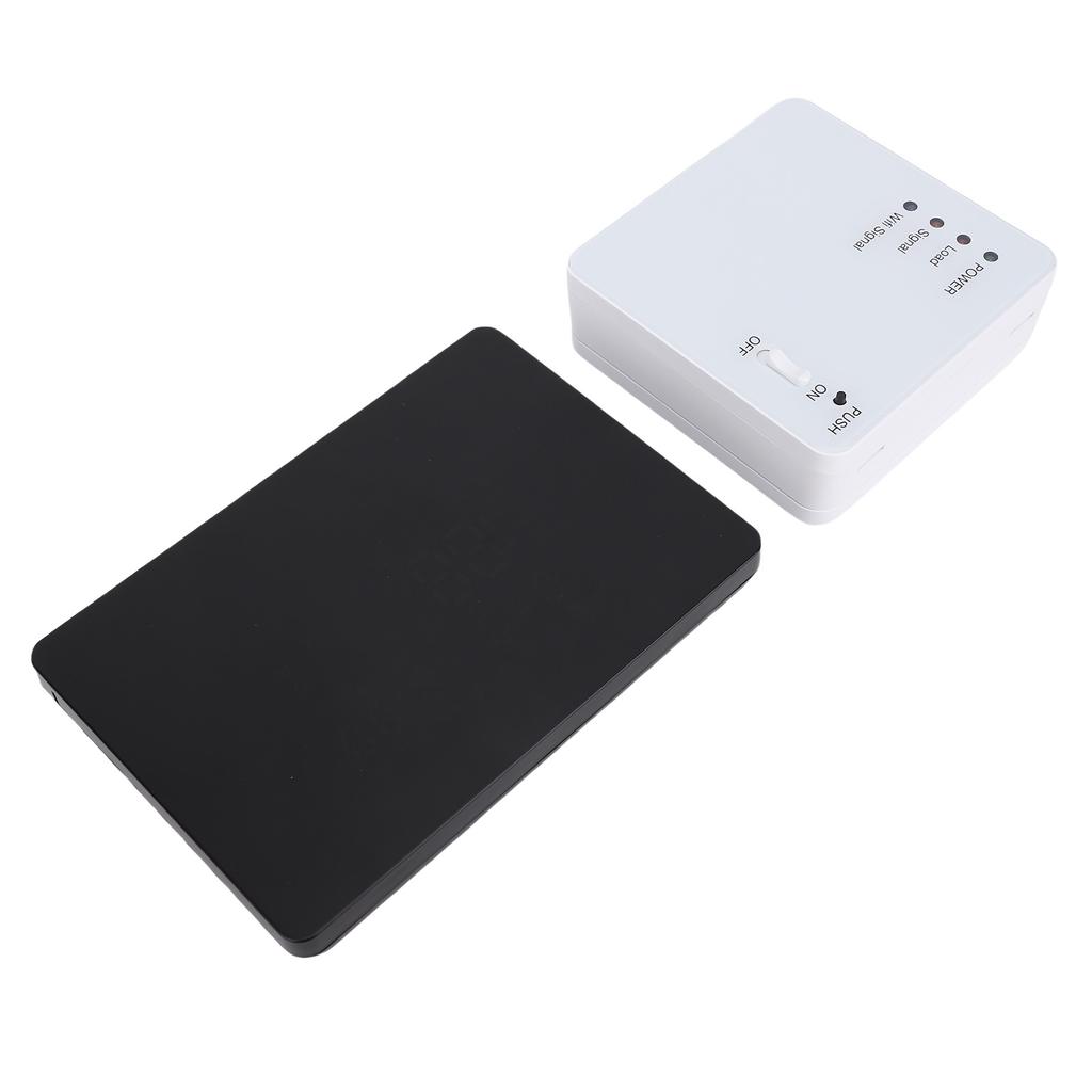 Smart Temperature Controller with Receiver APP Remote Control Digital Display WiFi Thermostat for Home Room Office