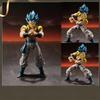 16cm Dragon Ball Super Saiyan Blue Gogeta Action Figure Articulated Joint Anime Model Collectible Toy Desktop Ornament Boy Gifts
