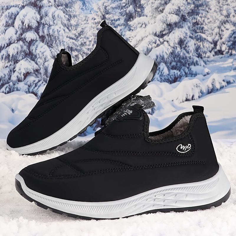 Warm and Comfortable Men's Snow Boots Non-Slip Ankle Boots for Outdoor Hiking Shoes