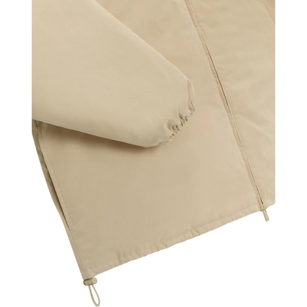 Fear Of God Essentials Ss23 Drop2 Fullzip Jacket Men Jacket Sand White FOG-SS23-328