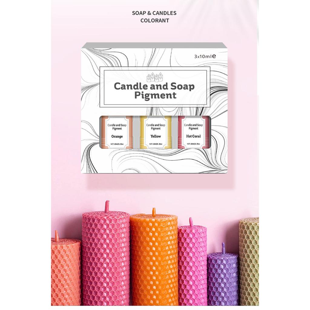 Essential Oil Candle Dyes Pigment High Concentration Colorant DIY Candle Mold Soap Coloring Handmade Crafts Resin Pigment