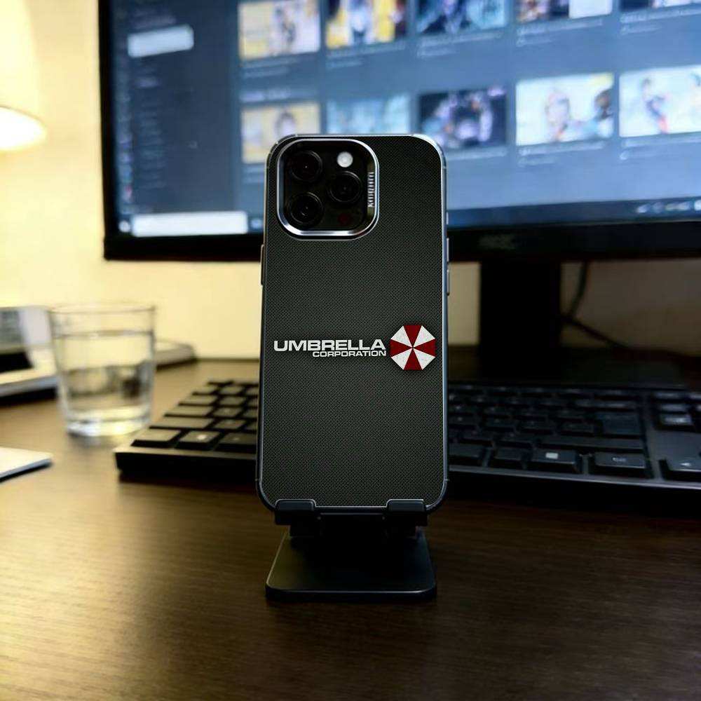 

Чехол для телефона Resident Evil для iPhone 17,16,15,14,13,12,11 Plus,Pro Max,XS, Цветной серебристый чехол для телефона Funda Cover iPhone15Pro