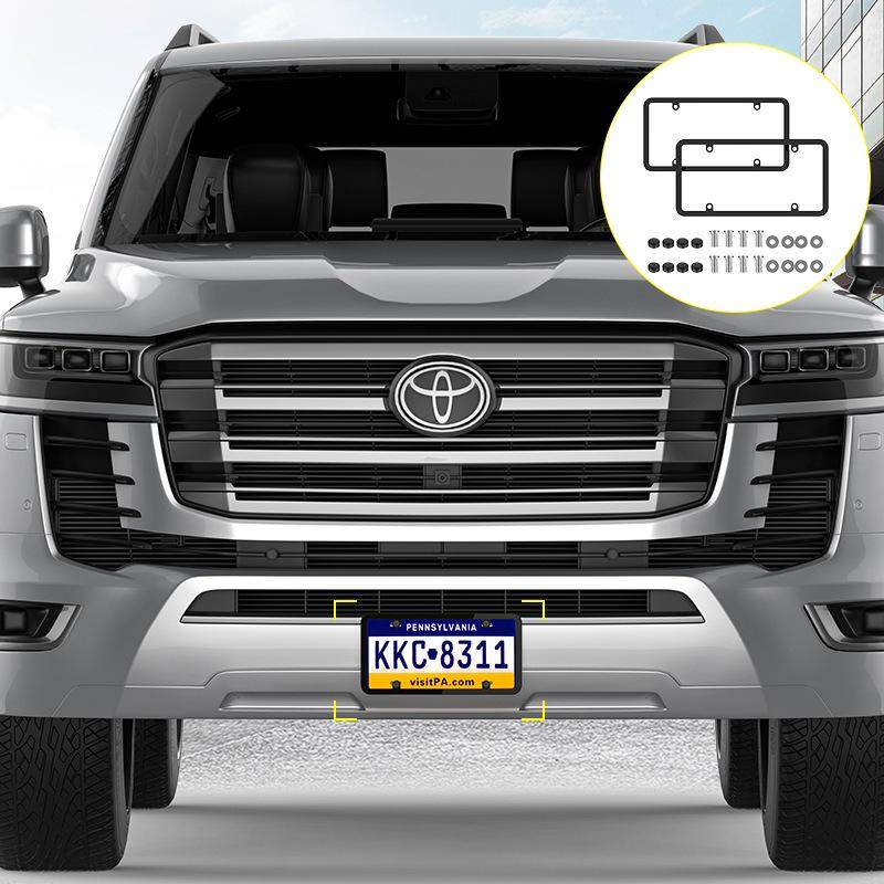 US Spec License Plate Frame – Car Modification Plastic Base Holder