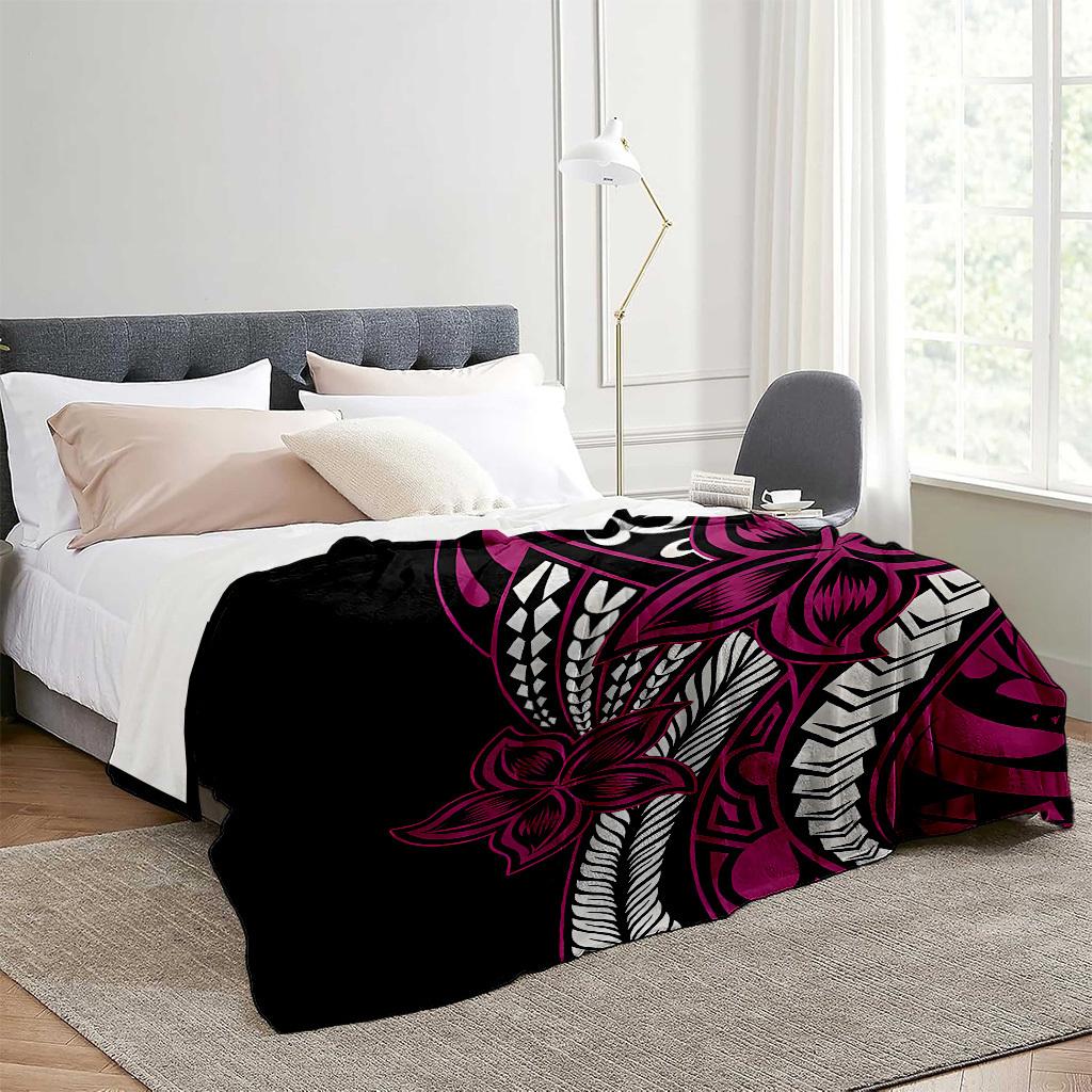 Boho Tribal Floral Blanket Outdoor Throw Camping Picnic Decorative Jungle Pattern Mat Large 150x200cm Cozy Home Living Room
