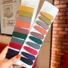 Morandi Frosted Multicolor Acrylic Hair Clips – 10 Piece Set for Girls