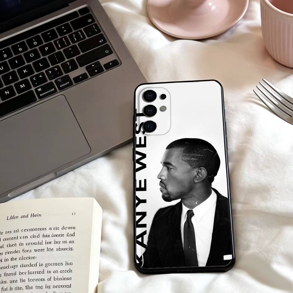 K-Kanye rapper West  Phone Case For Samsung S25,24,23,22,30,21,10,9,Ultra,Plus,Lite,FE,4,5 G Soft Black Case