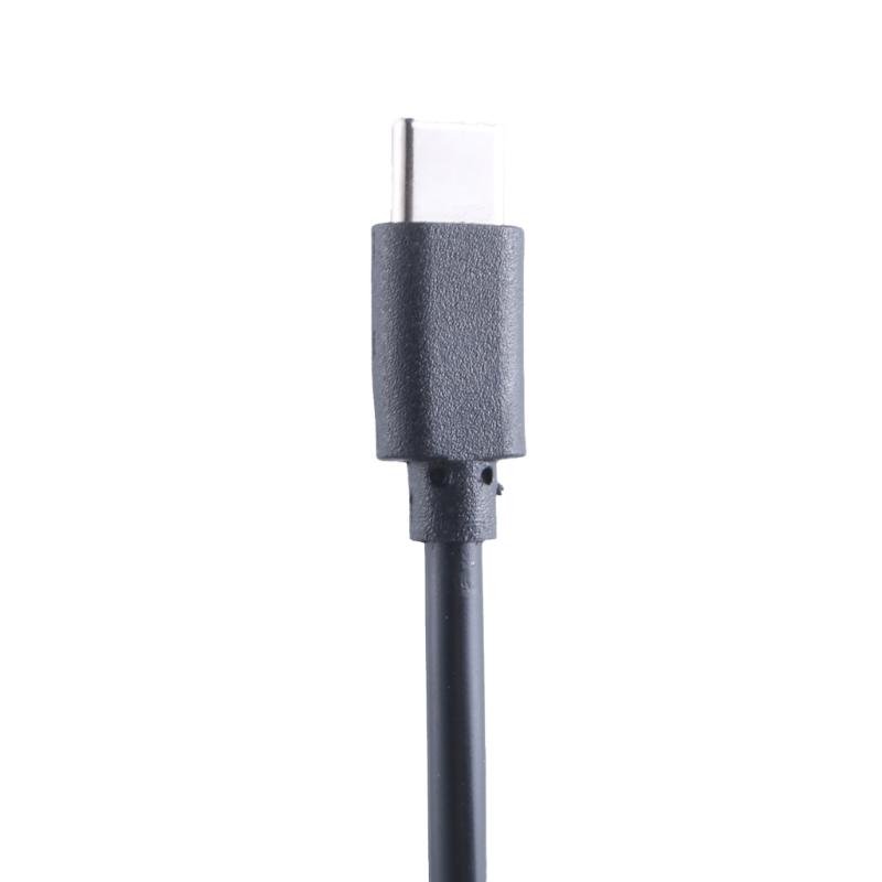 Type C To 5.5x2.5mm Voltages Regulation Cable USB C To DC5525 Power Cord Line Adjustable Voltages 5V-9V-12V-15V-20V 3A
