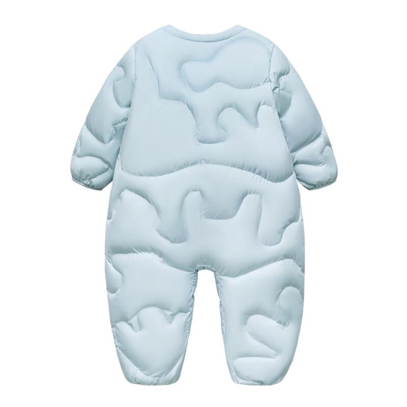 Mini Balabala Light Warm Down Baby Jumpsuit
