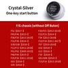 TPIC for BMW F30 F20 E90 E92 E93 E84 F10 F25 X5 F15 F16 X1 X3 G01 X4 Car Crystal Engine Start Stop Switch Button Cover Accessory