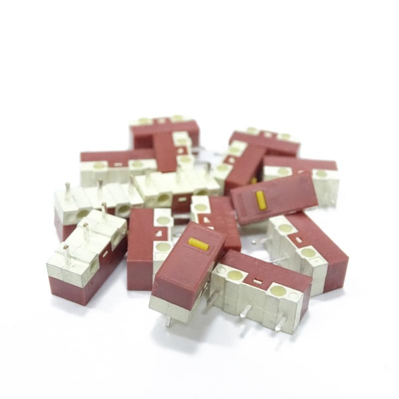  Noiseless Mouse Microswitch Precise Operating Microswitches for Gamers and Office Workers