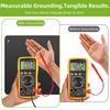 2 Pack Grounding Mat 10x26.7" Grounded Foot Pad with 2 Grounding Cords Sleep Comfort Balance Universal Use