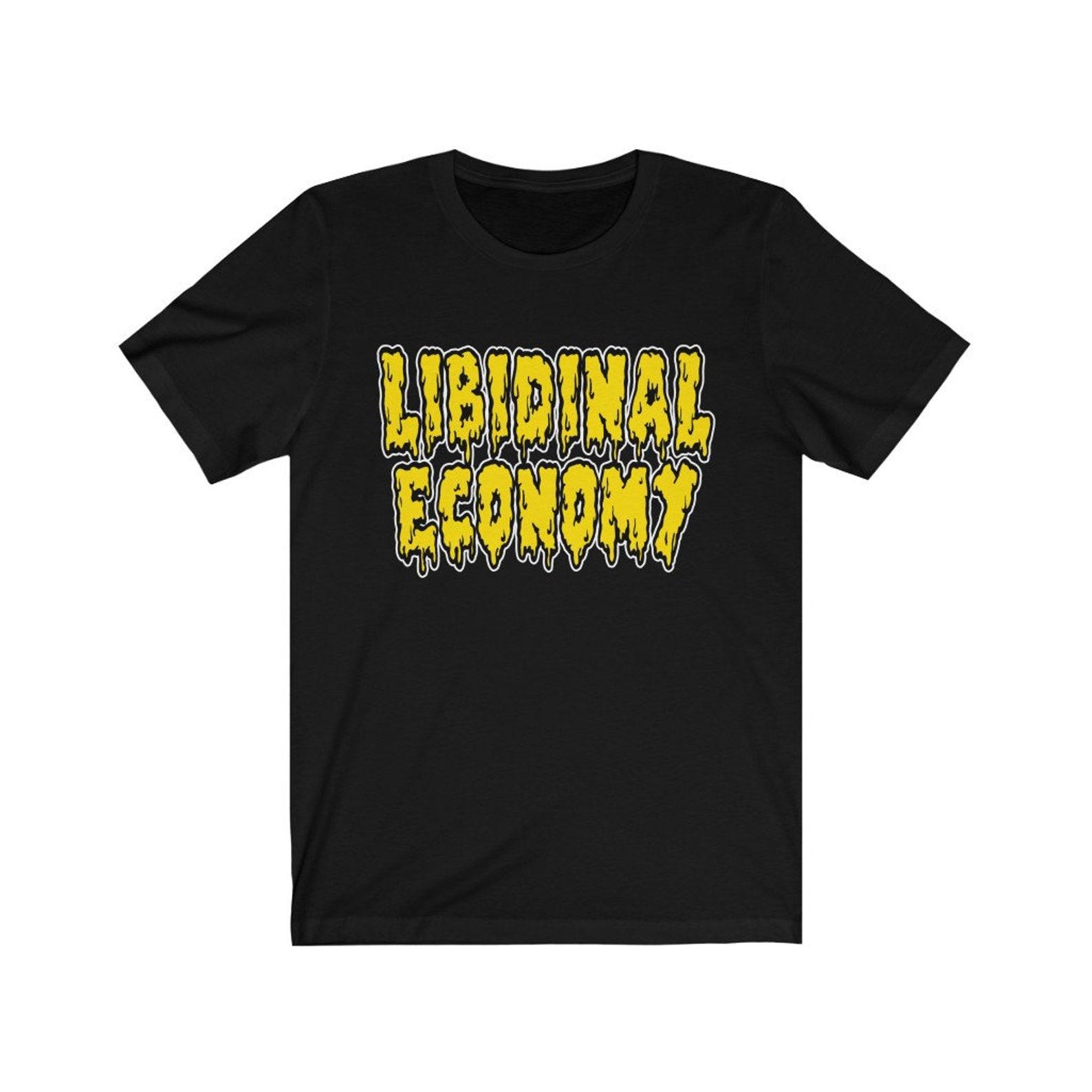 Lyotard Libidinal Economy Philosophy T-shirt L