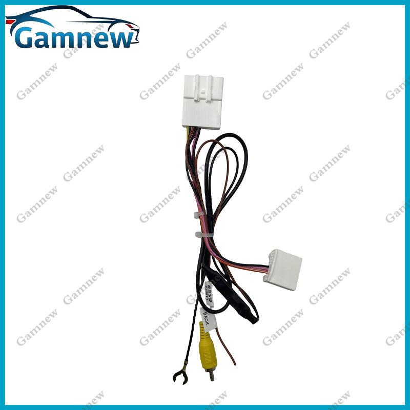 20-Pin Car Reverse Camera Output Video Adapter Wiring Cable For Toyota Camry Corolla Original Factory OEM Camera Video Output