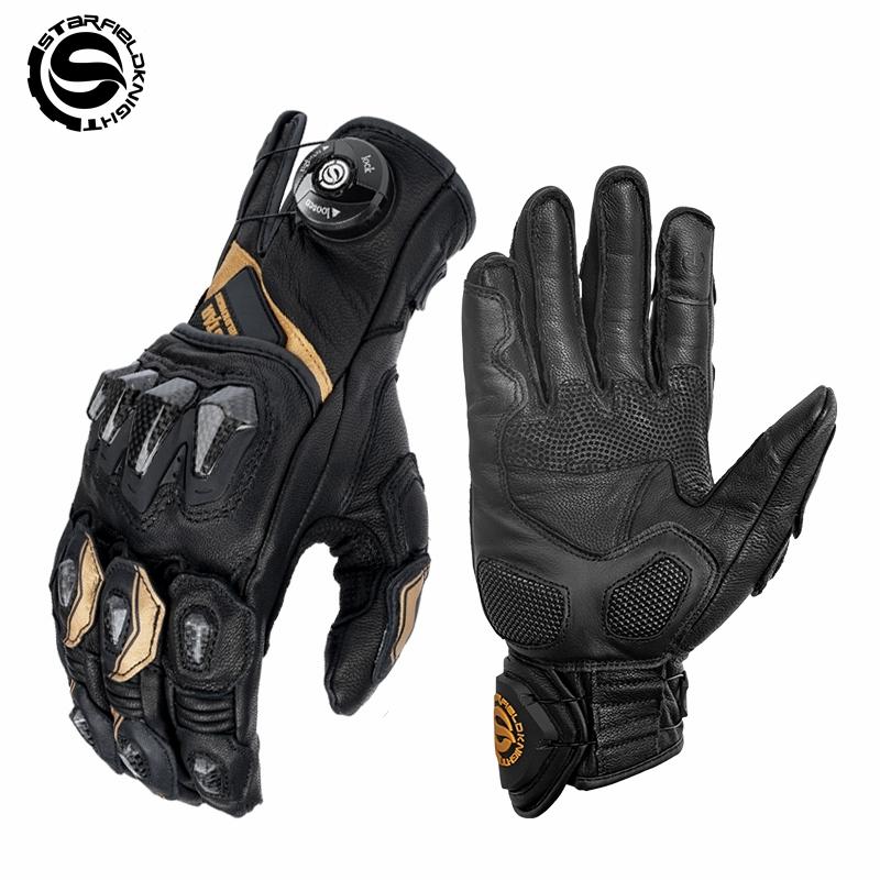 SFK Full Finger Motorcycle Gloves Real