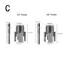 1pc Integrated Internal External Pipe Threading Tool Electric Drill Compatible PVC Pipe Threader Kit Pipe Thread Cutting Tool