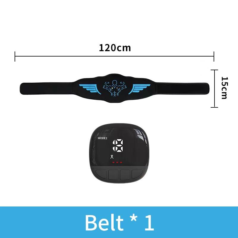 EMS Abdominal Toning Belt Muscle Stimulator Calories Display Abs Trainer Muscle Toner Body Shaping Massager Fat Burn Lose Weight