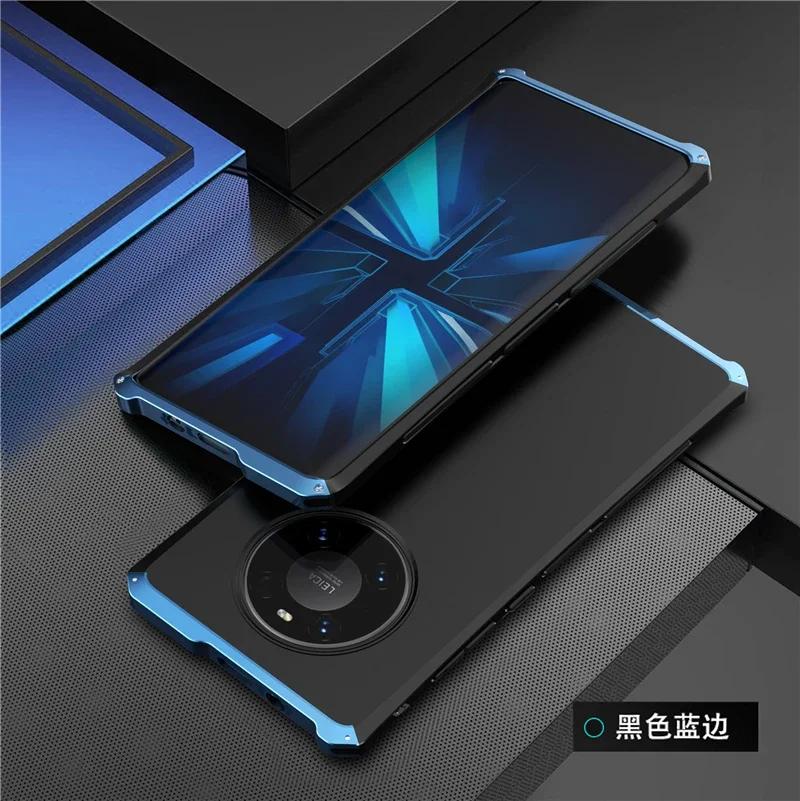 Aluminum Metal Armor Shockproof Phone Case For Huawei Mate 30 6.62" Pro 6.53 inches Hard Plastic Protective Back Cover Fundas