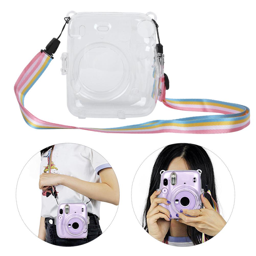 PC Transparente Schutzhülle Kratzfest Sturzsicher Kameratasche für instax mini11 Sofortbildkamera