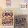 Keychain Display Stand Hanging Anime Pendant Organizer for Guka Small Doll Pendants Hook Desktop Acrylic Dustproof Storage Box
