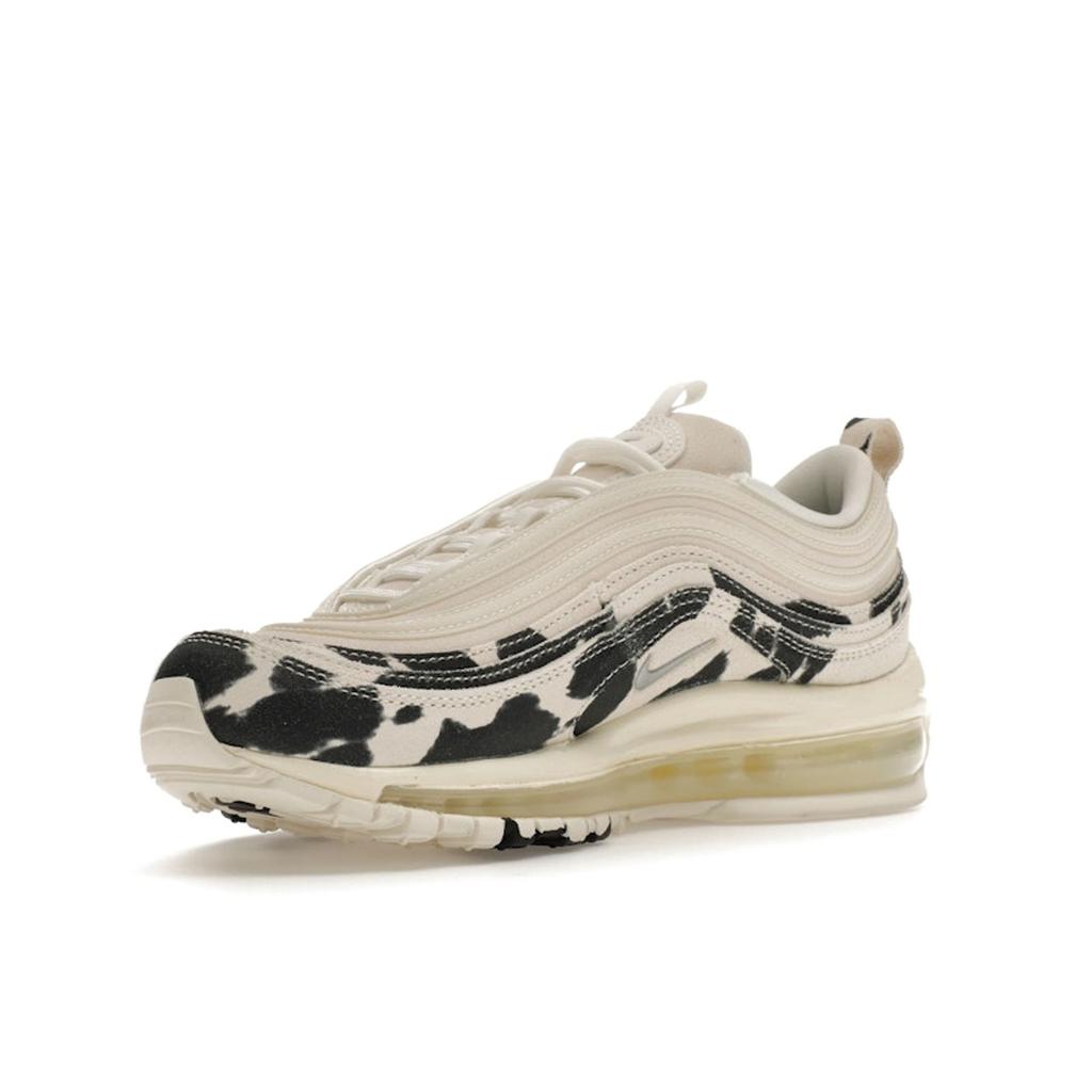 Nike  Air Max 97 Cow Print Women Sneakers Cream Sail Chrome FN7173-133