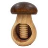 Creative Mushroom Shape Nutcracker Wooden Walnut Opener Walnut & Hard Shell Nut Opener Tool Multi-function Kitchen Tool