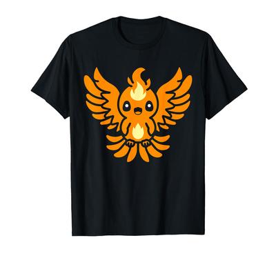 Humor Phoenix Animals Simple Fire Bird Phoenix T-Shirt