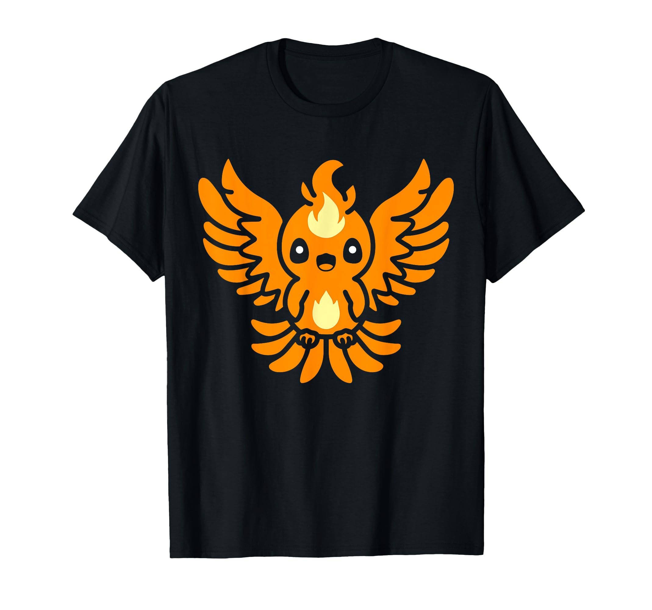 

Humor Phoenix Animals Simple Fire Bird Phoenix T-Shirt чёрный
