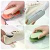 1Pcs Long Handle Household Cleaning Brush - Multi-Purpose Soft Bristle Shoe & Laundry Brush For Home, Car, And Daily Use