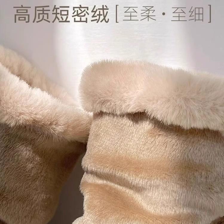 Warm Gloves, Piled and Thickened Cold-proof Index Finger, Soft and Comfortable Cold-resistant Finger-knitted Gloves Are Fashionable
