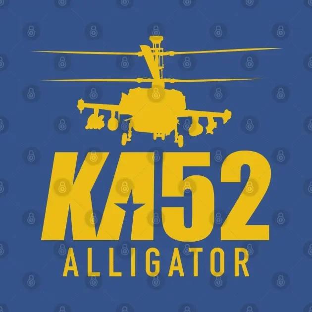 Russian Kamov Gunship Ka52 Alligator Attack Helicopter T Shirt New 100 Cotton Short Sleeve ONeck Casual Tshirts Size S3XL S