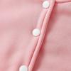 Girls' Casual Fruit Cherry Pattern Jacket - Spring/autumn Children's Fashionable Baseball Shirt