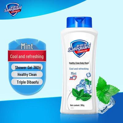 Safeguard Healthy Purifying Mint Shower Gel