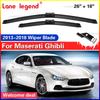 Per Maserati Ghibli 2013-2018 Spazzole Tergicristallo Anteriori 2pz Accessori Vetro Parabrezza 2014 2015 2016 2017