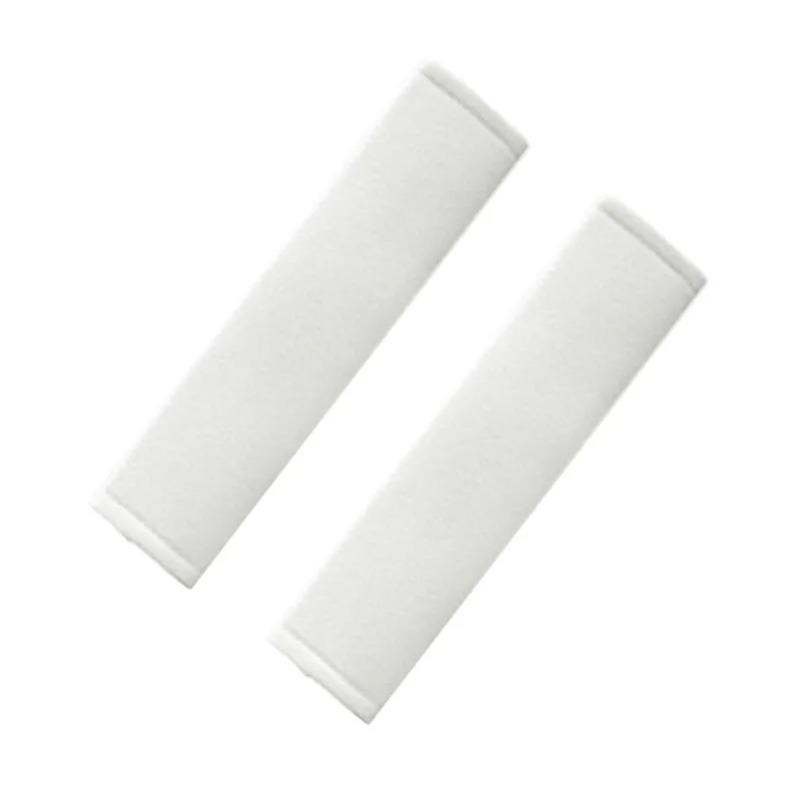 2 Pieces of Car Seat Belt Shoulder Strap Cover, Soft Car Seat Belt Plush Protective Cover Shoulder Protection Breathable