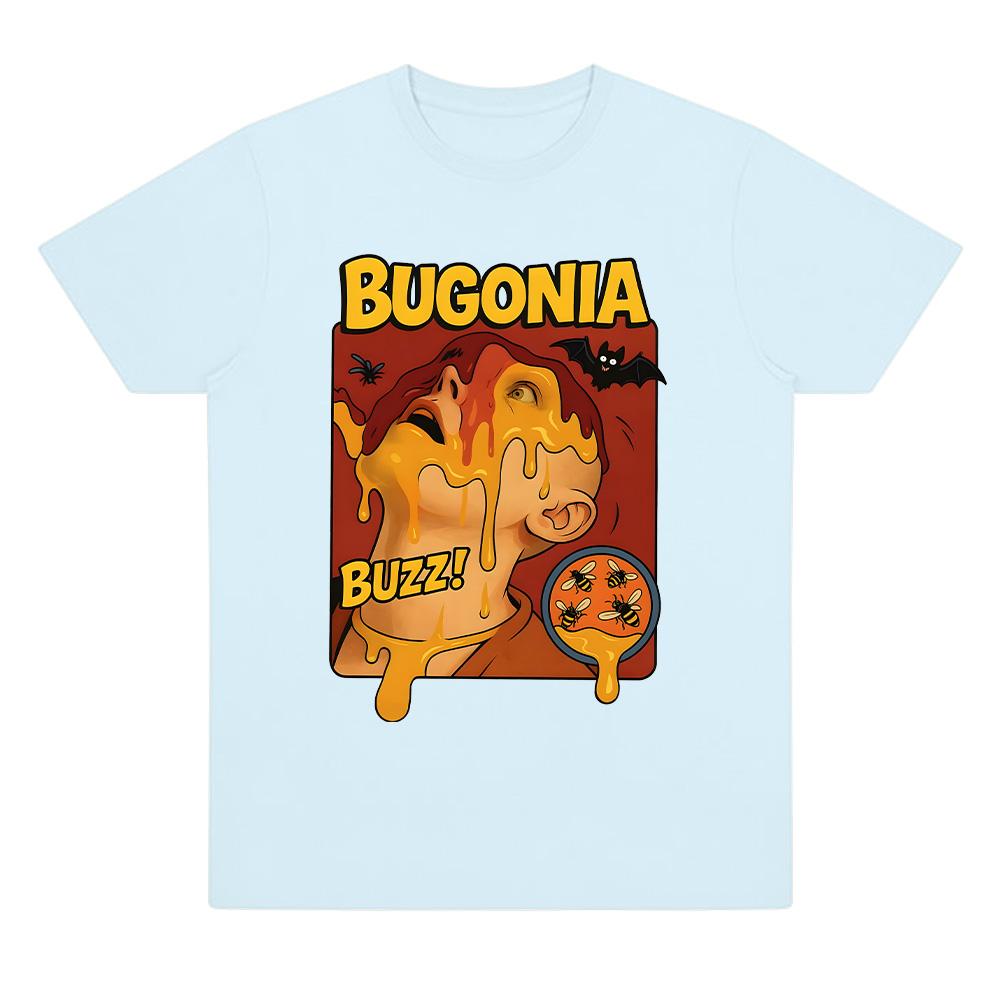 T-shirt Grafica Film Bugonia Retro Horror Art Estetica Abbigliamento Cotone Magliette Stile Manga Moda T-shirt Harajuku Top