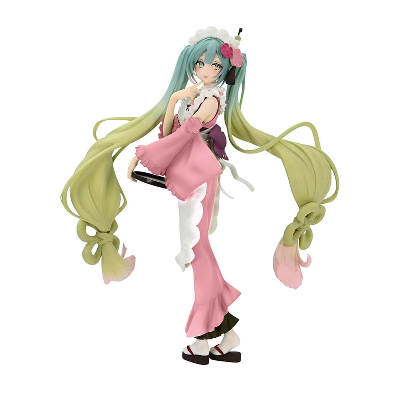 Furyu Hatsune Miku Креативная фигурка SweetSweets Matcha Parfait Sakura Excd розовый