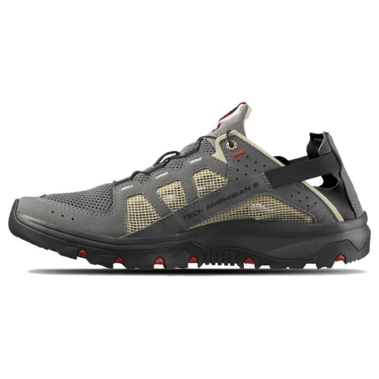 Salomon Techamphibian 5 Unisex Grey Cream L47114900 42