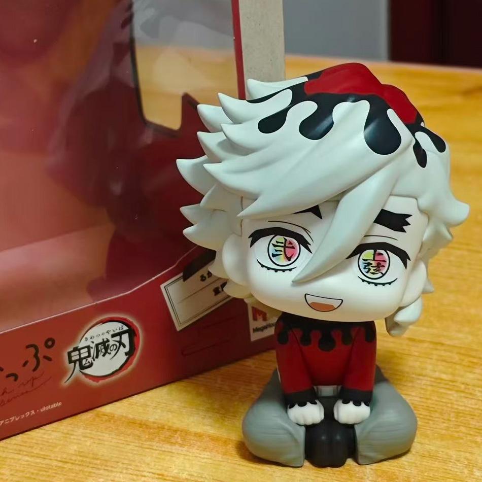 Anime Demon Slayer Figur Tanjirou Agatsuma Zenitsu Kyoujurou Hochschauen Q Version Modell Actionfigur PVC Sammlerspielzeug Geschenk