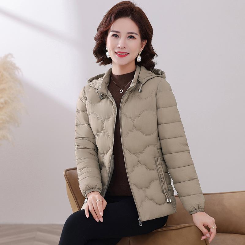Down cotton short light and thin cotton-padded jacket fashionable foreign style thickened cold and warm Korean version cotton-padded jacket new