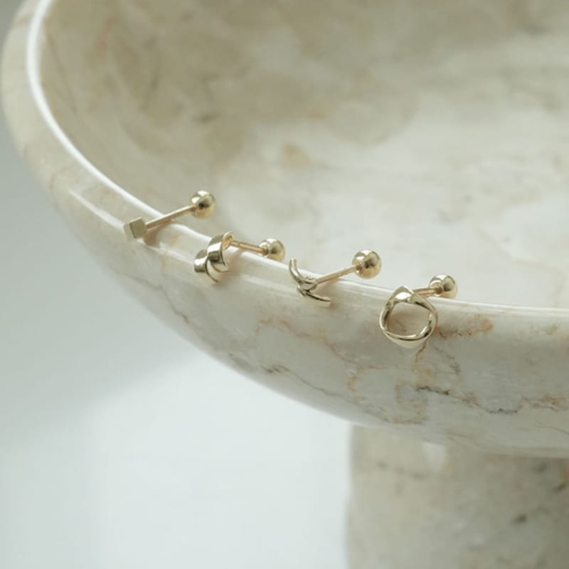 Youngglow 14k Double Band Piercing