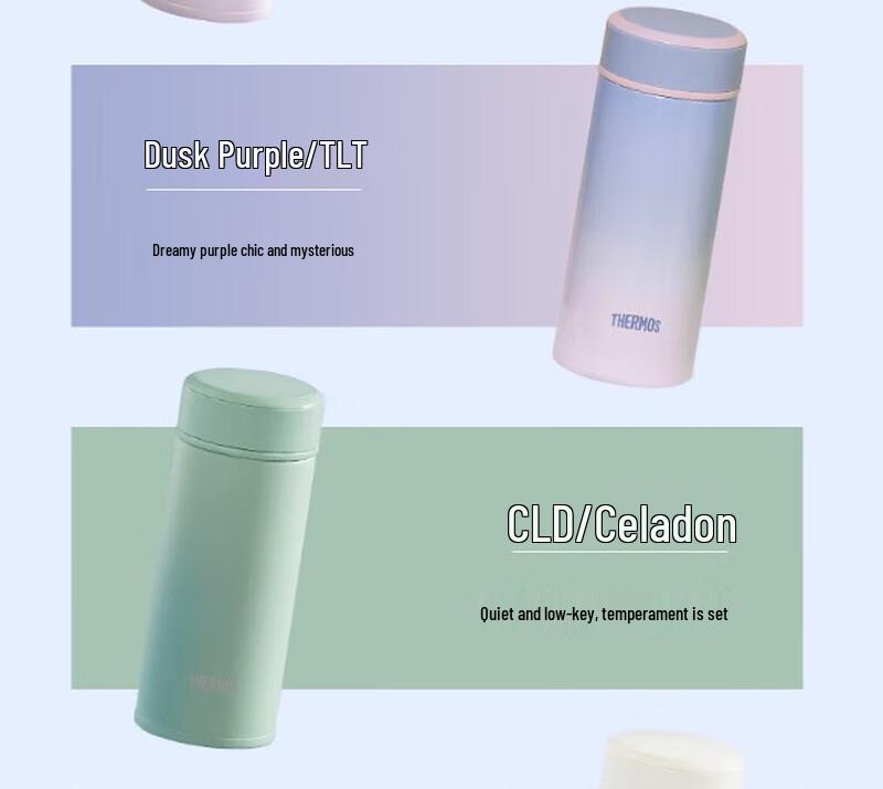 THERMOS TCOG-250 250ml Compact Stainless Steel Insulated Mug