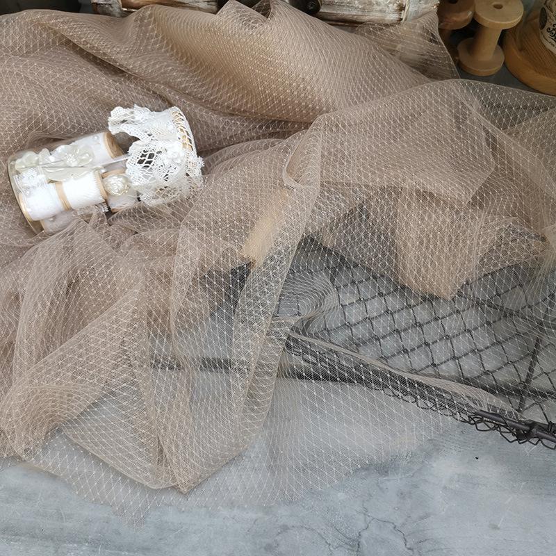 

Нейлоновая жаккардовая мягкая сетчатая ткань - Многоцветная легкая сетка для женской одежды