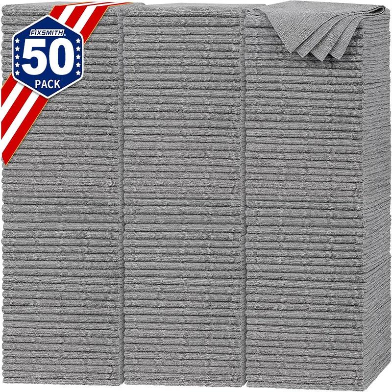 1/50pcs Microfiber Cleaning Cloth Absorbent Towel for Wash Car Housework Clean Kitchen Cleaning Rags Household Clean Tools