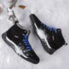 New Winter Men's Snow Boots Waterproof Men Winter Ankle Boots Big Size Plush Shoes Outdoor Hiking Shoe Warm Sneakers Men Shoes