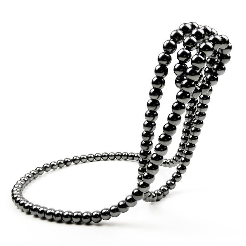 

Metal Resin Pearl Necklace Wine Rack Creative Magic Hanging Suspension Wine Bottle Holder Display Stands Home Desktop Decoration 4XL