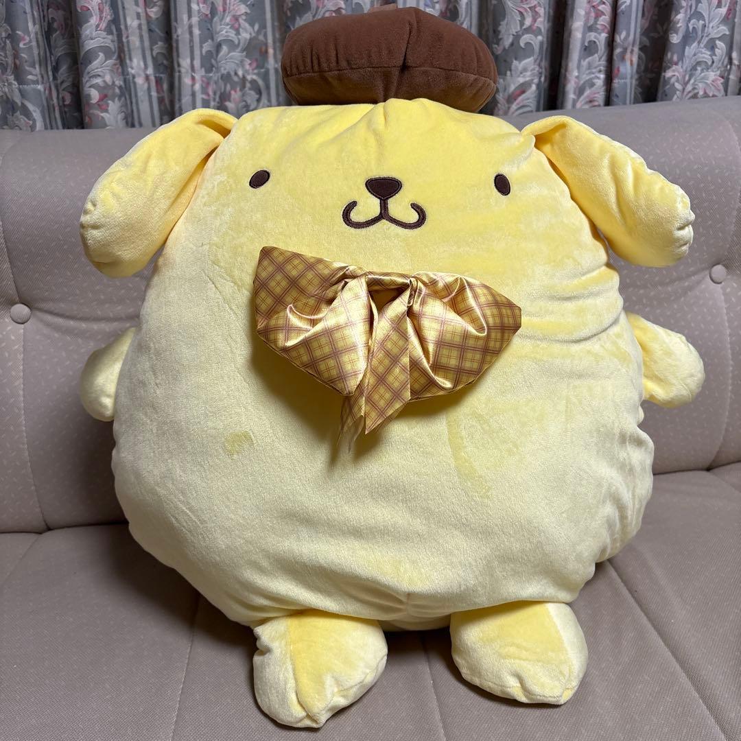 Pompompurin Prize Stuffed Toy (Grande Stuffed Toy - 30th Anniversary)