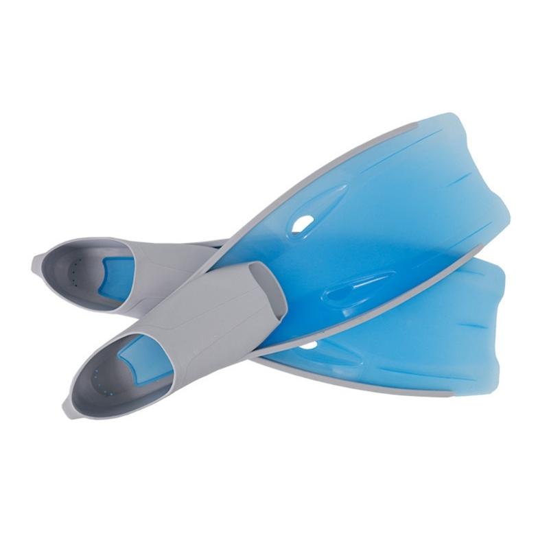 Scubas Diving Gear Full Foot Long Silicone Fins Snorkeling Swimming Diving Floating Fins TPR Non-Slip Swimming Flippers