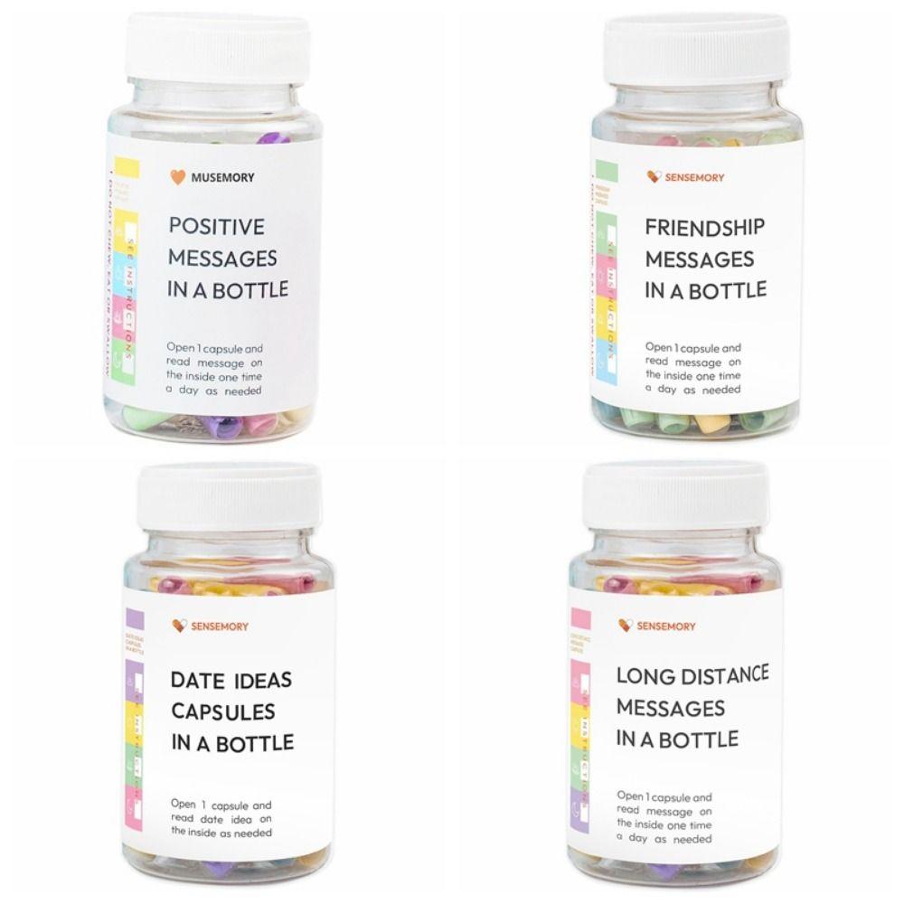 Creative Love Pills Bottle Innovative Positive Messages In Bottle  Love Letter