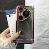 For Huawei Pura 90 Pro/90Pro Max 80 80Pro 80Ultra Case Luxury Electroplated  Transparent Frame Anti-yellowing Shockproof Cover