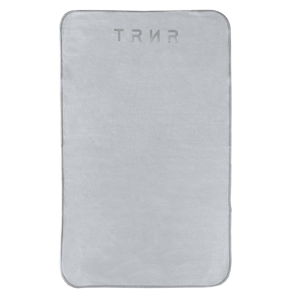 [TRNR] Trainer Yoga Towel, Microfiber, Non-Slip, Hot Yoga, Solid Color, Hand Towel, Pilates / Gray